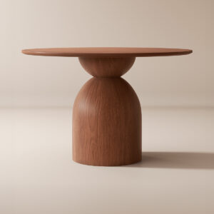 Sigrid Round Wood Dining Table