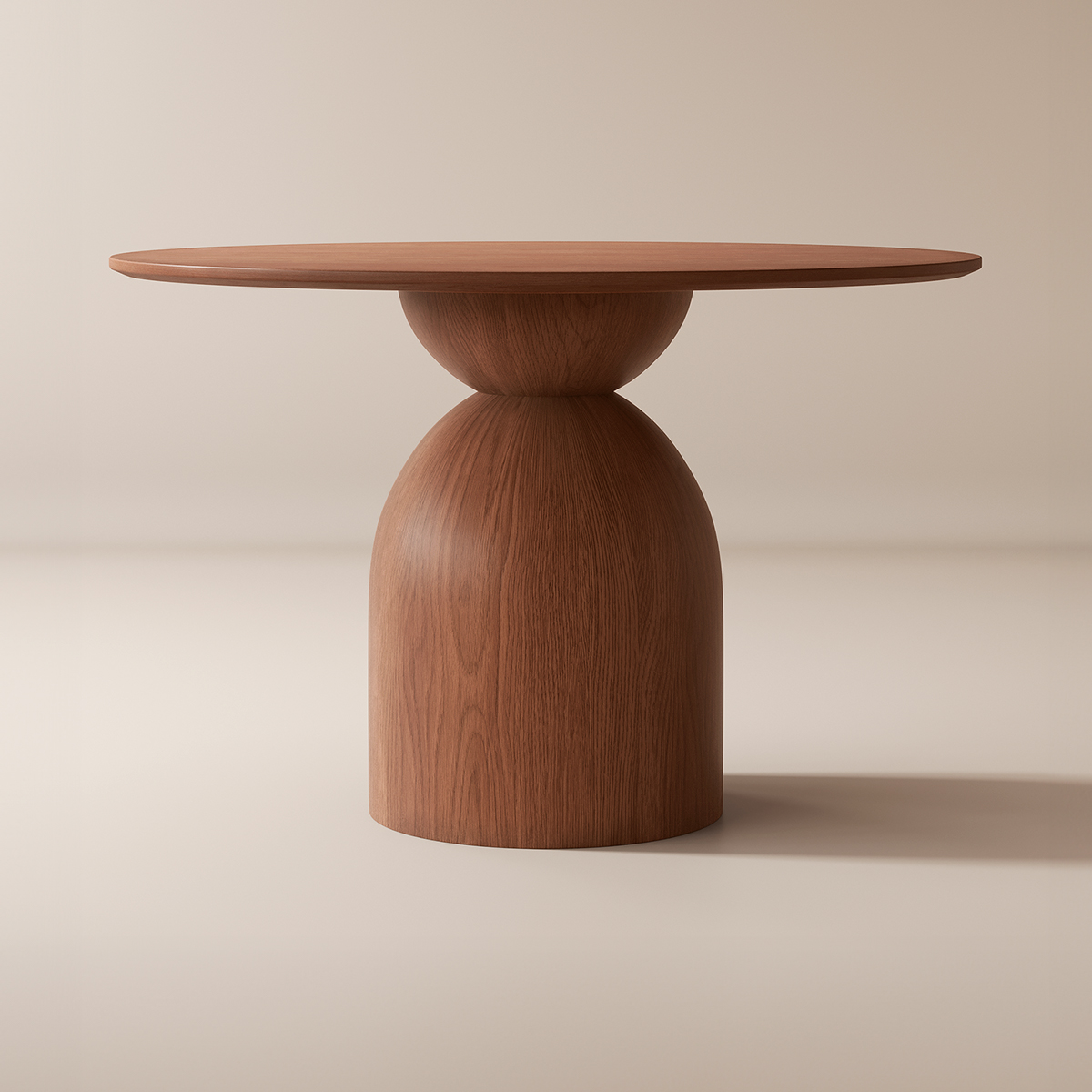 Sigrid Round Wood Dining Table