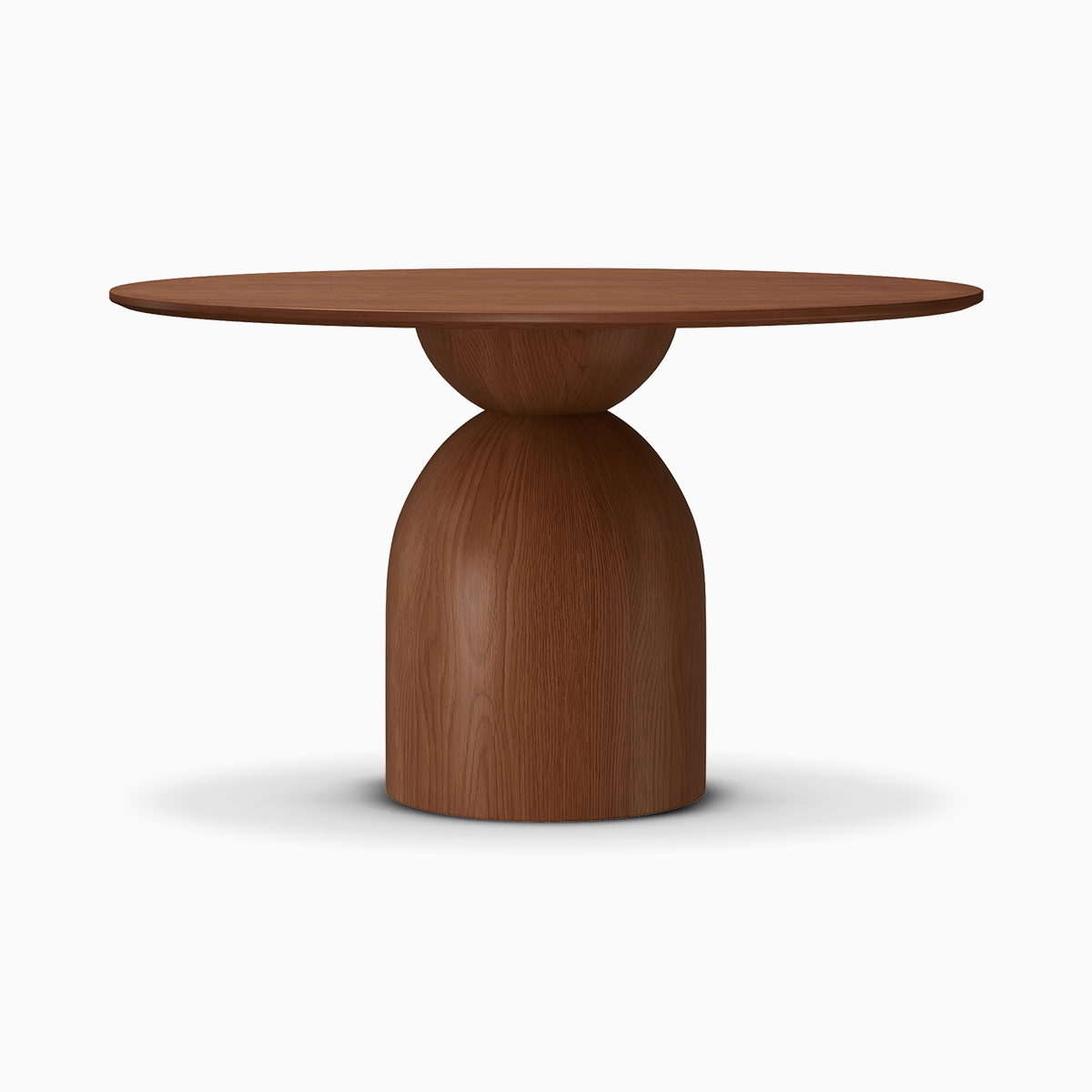 Sigrid Round Wood Dining Table - Ảnh 4